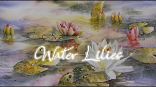 Water Lilies - Watercolor Lesson with Karlyn Holman