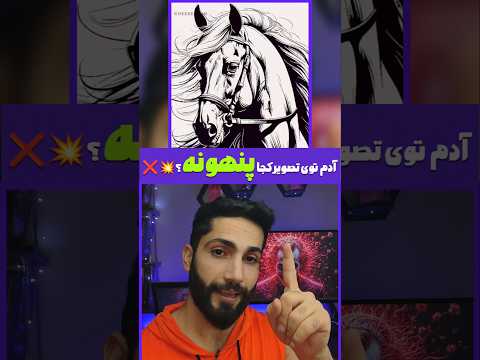 تصویرجادویی اگه پیداش کردی این زیربگو بازی فکری
