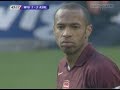 Thierry Henry legendary free kick vs Wigan 2005/06 - "Is that enough???"