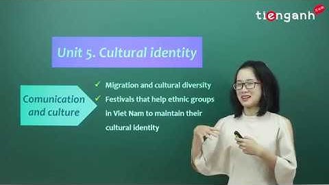 Tiếng anh lớp 12 - Unit 5: Cultural identity - Communication and Culture