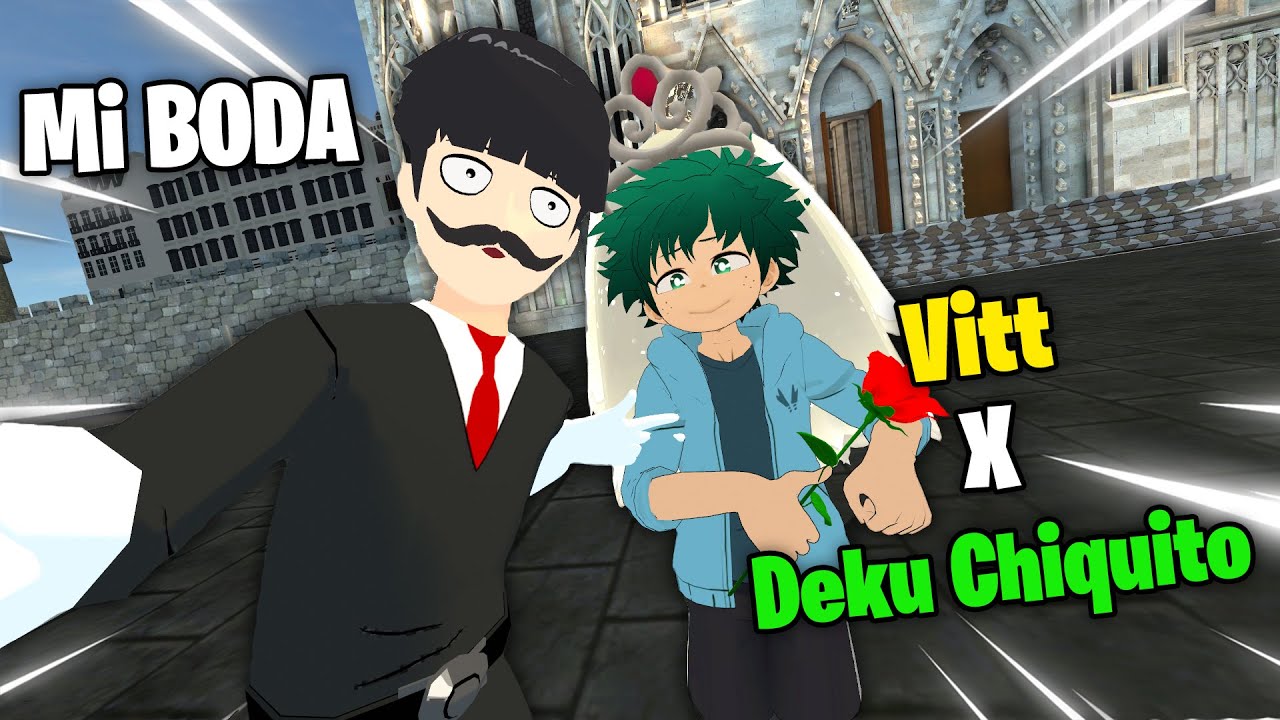 Mi BODA con DEKU CHIQUITO 😳 | VrChat