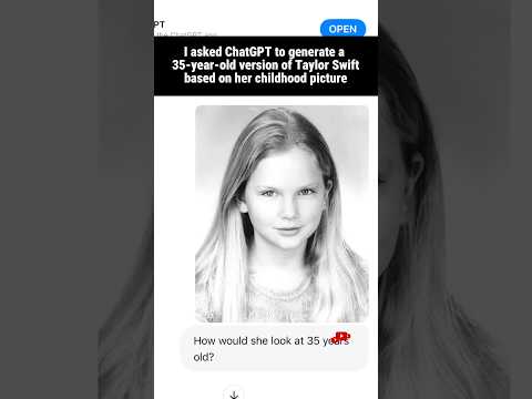 What Taylor Swift Might Look Like at 35Based on Her Childhood Photo Generated by AI taylorswift