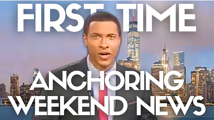 My first time anchoring the CBS Weekend News (4/1/18)