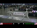 A1 - Vet 40 Men's Epee - Semi Final - ( Mandoki v Yamasaki ) - April NAC - Los Angeles, CA -2025