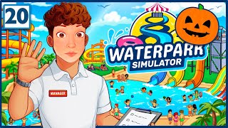 ¿Nuevos accidentes en el parque? 🧑‍🚒 | WATERPARK SIMULATOR #20