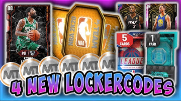 NBA2K20 - 4 *NEW* LOCKERCODES TO USE IN MYTEAM!!! FREE MT, TOKENS, PACKS AND MORE...