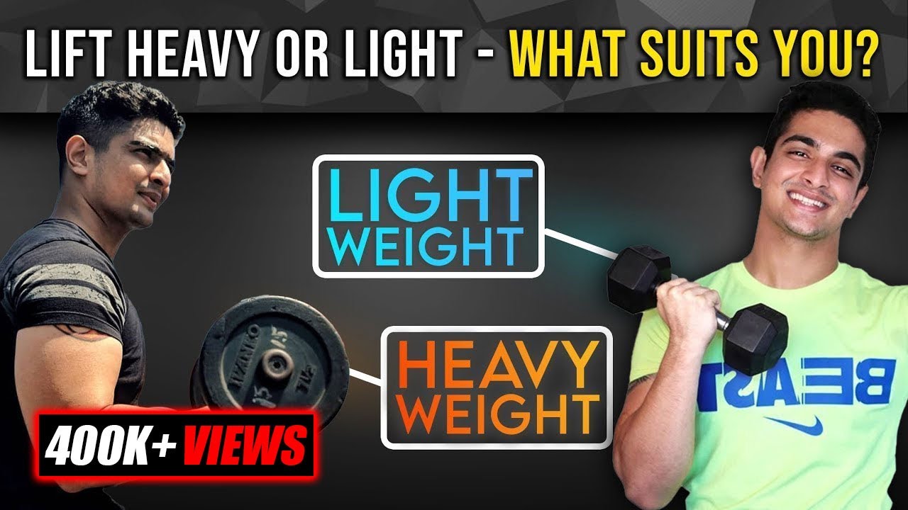 Lift Heavy or Light - What suits YOU? BeerBiceps Muscle Building Advice - YouTube