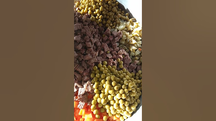 оливье с мясом