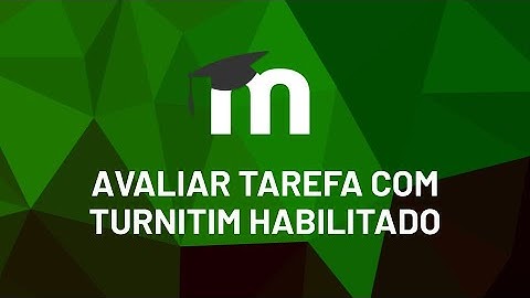 Avaliar tarefa com Turnitim habilitado (Moodle 3.9)