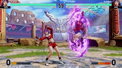Athena 2000 Vs Athena 1999 💖 KOF XV