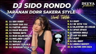 DJ SIDO RONDO • Jaranan Dorr • Slow Bass • Sakera Style Viral Tiktok| ALFIN REVOLUTION