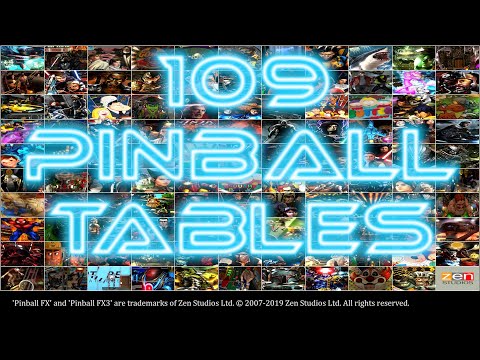 109 Zen Pinball tables in this video !