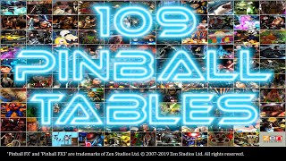 109 Zen Pinball tables in this video ! screenshot 2