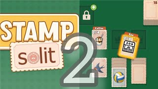 Stamp Solitaire: Card Matching Level 2 - Easy Card Combo Fun #stampsolitairecardmatching #puzzle 
