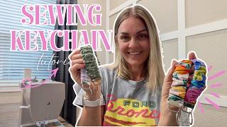 EASY SEWING KEY-CHAIN TUTORIAL  | SINGER 44S