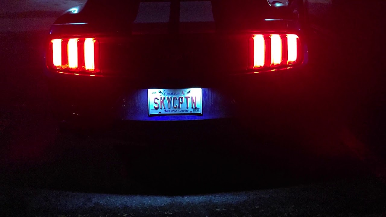 2017 Mustang 3.7L V6 Glasspack Mufflers YouTube