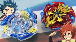 ORIGINS BATTLE: Victory Valkyrie .B.V VS Xeno Xcalibur .M.I [Valt VS Xander] | Beyblade Burst