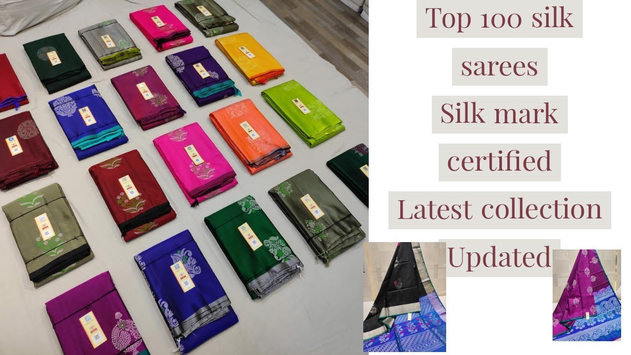 Latest beautiful pure silk Handloom sarees • silk mark certified pure silk sarees * unique silk sare