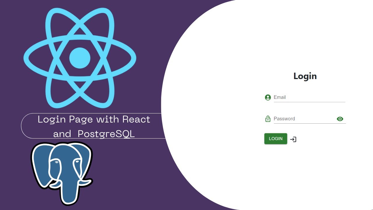 Building a Secure Login Page with PostgreSQL, Material-UI, and React-Bootstrap