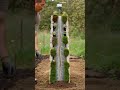 Crystal Vein Tower 💎 Enchanted Mineral Garden Masterpiece