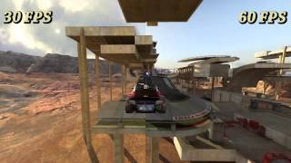 30fps vs 60fps Trackmania 2 Press Forward Test