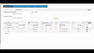 How to create sub admins on GajShield Firewall