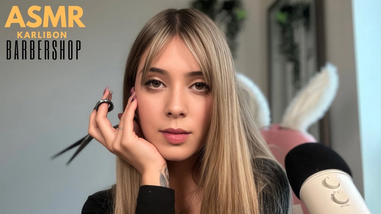 ASMR Barbershop Haircut Real Scissor Sounds ✂️🪒