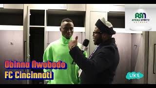 Exclusive with FC Cincinnati MF, Obinna Nwobodo #MLS #FCCincinatti #Soccer #Rangers #holditdown