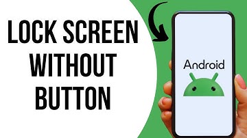 How to lock screen without power button on Android ?