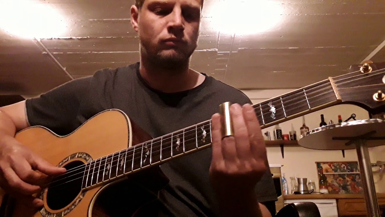 Slide guitar loop station song original music YouTube