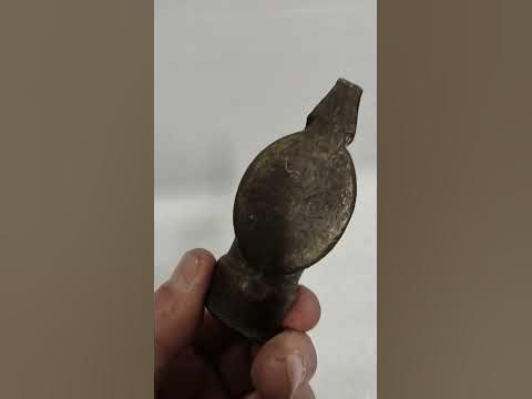 Бронзовый молоток! Инструмент изготовлен из бронзы. - YouTube