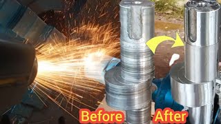 Crankshaft spray welding/metal spray