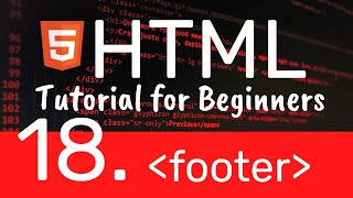 HTML tutorial for beginners - Footer