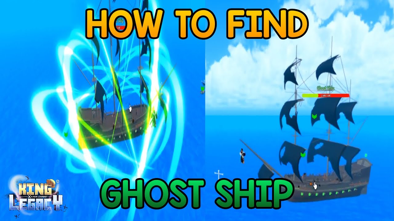 How To Find The *GHOST SHIP* In Roblox King Legacy! 