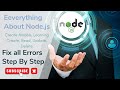 How To Create Full Project in Node.js | تعلم Node.js للمبتدئين