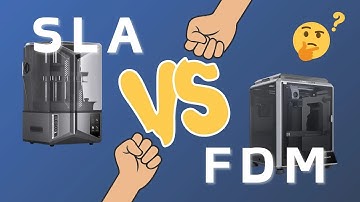 SLA vs. FDM 3D Printing: Which Is Right for You? 🖨✨