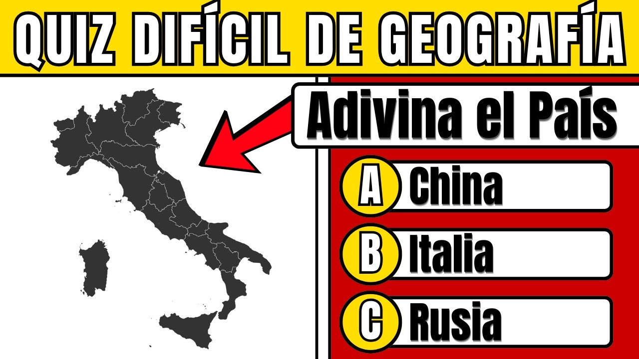 Las Preguntas Más Difíciles de Geografía | Quiz de Geografía Mundial 🌍 – 140 Preguntas