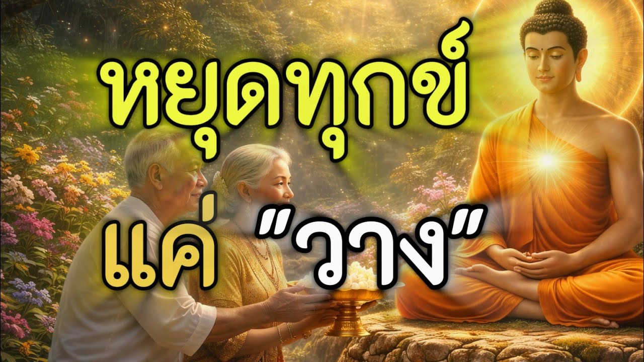 วางสิ่งที่ควบคุมไม่ได้ คือปัญญาของคนรู้ธรรม#ใจสงบเมื่อพบธรรม#สติ#ปล่อยวาง#วางใจ#ทุกข์ #พัฒนาตัวเอง 