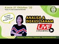 Analisa saham & tes streaming