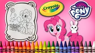 My Little Pony  Pinkie Pie Color Book Page Crayola Crayons