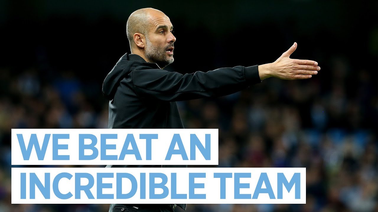 MAN CITY 2-1 NAPOLI I Pep Guardiola Post Match Press Conference I 2017/18