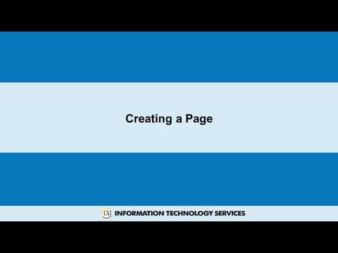 Drupal and Accessibility: 2 - Create Page