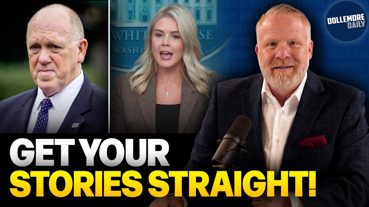 Karoline Leavitt & Tom Homan TELL DUELING LIES ABOUT HIS BIG BAG OF BRIBES!!!