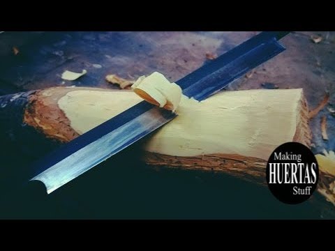 Blacksmithing - Forging a drawknife 