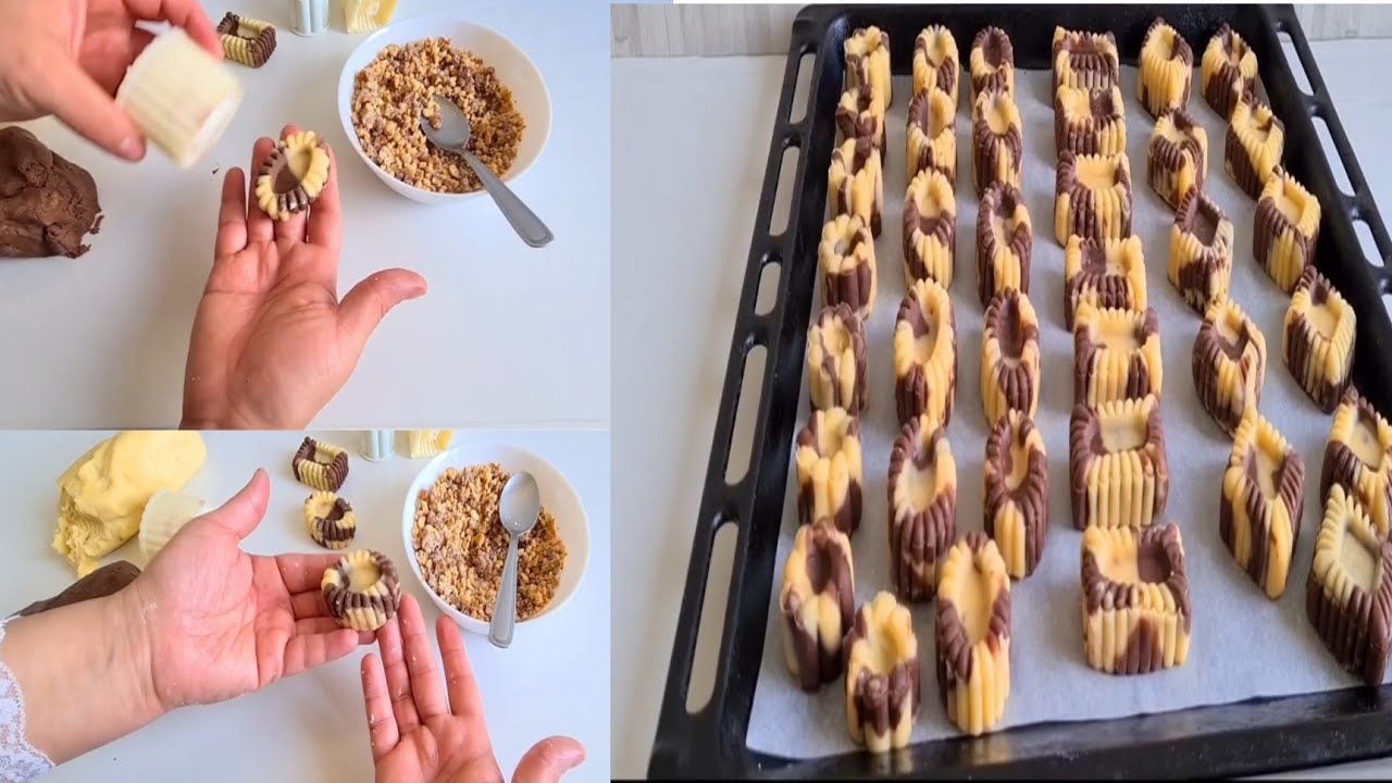 Gateaux Sec Facile Et Rapide A Faire Avec Un Peu D Ingredients حلويات سهله وسريعه مقادير بسيطة Youtube