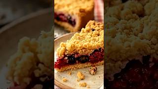 Torta Crumble Frutada e Crocante#tortadoce #framboesa #receitasfaceis #sobremesa #comidacaseira