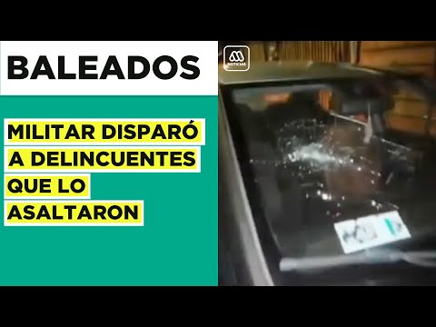 Sargento del Ejército baleó a 2 delincuentes: Lo intentaron asaltar mientras conducía