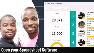 Sales Team Dashboard