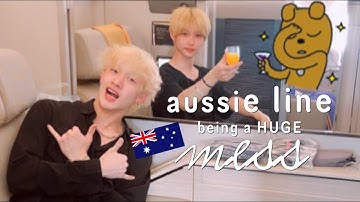 stray kids aussie line being a mess