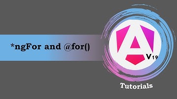 #6 - Angular 19 Tutorials | Structural Directives vs Control-Flow Statements | *ngFor vs @for()